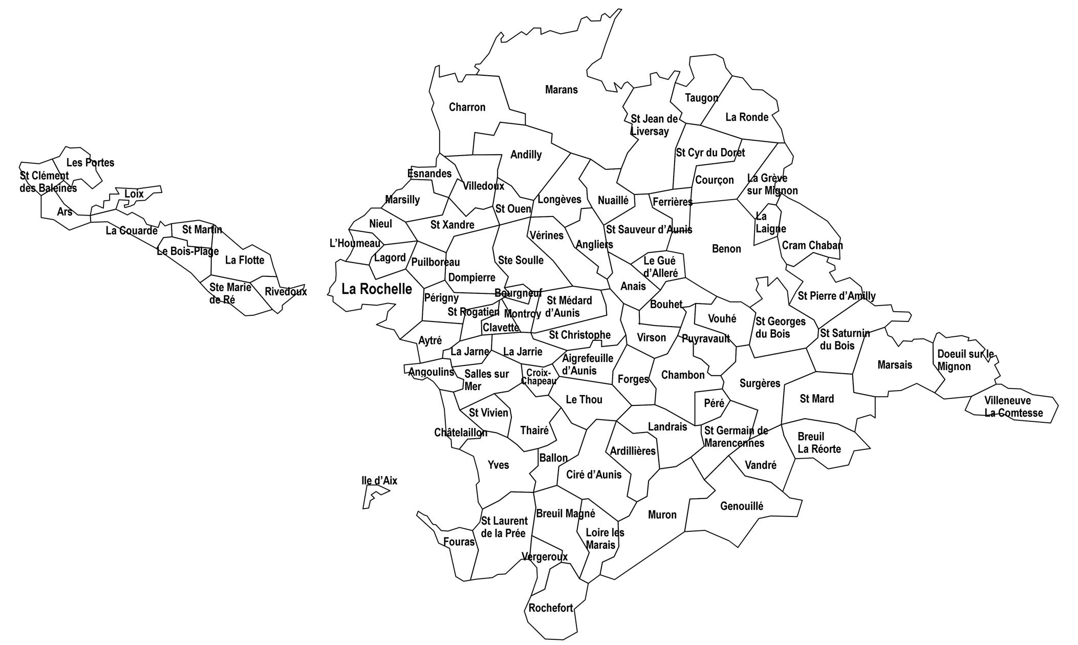 communes du CGAunis